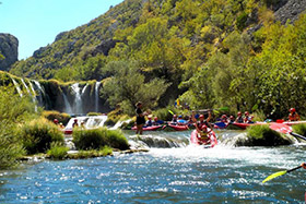 La Croatie - Rafting à zrmanja